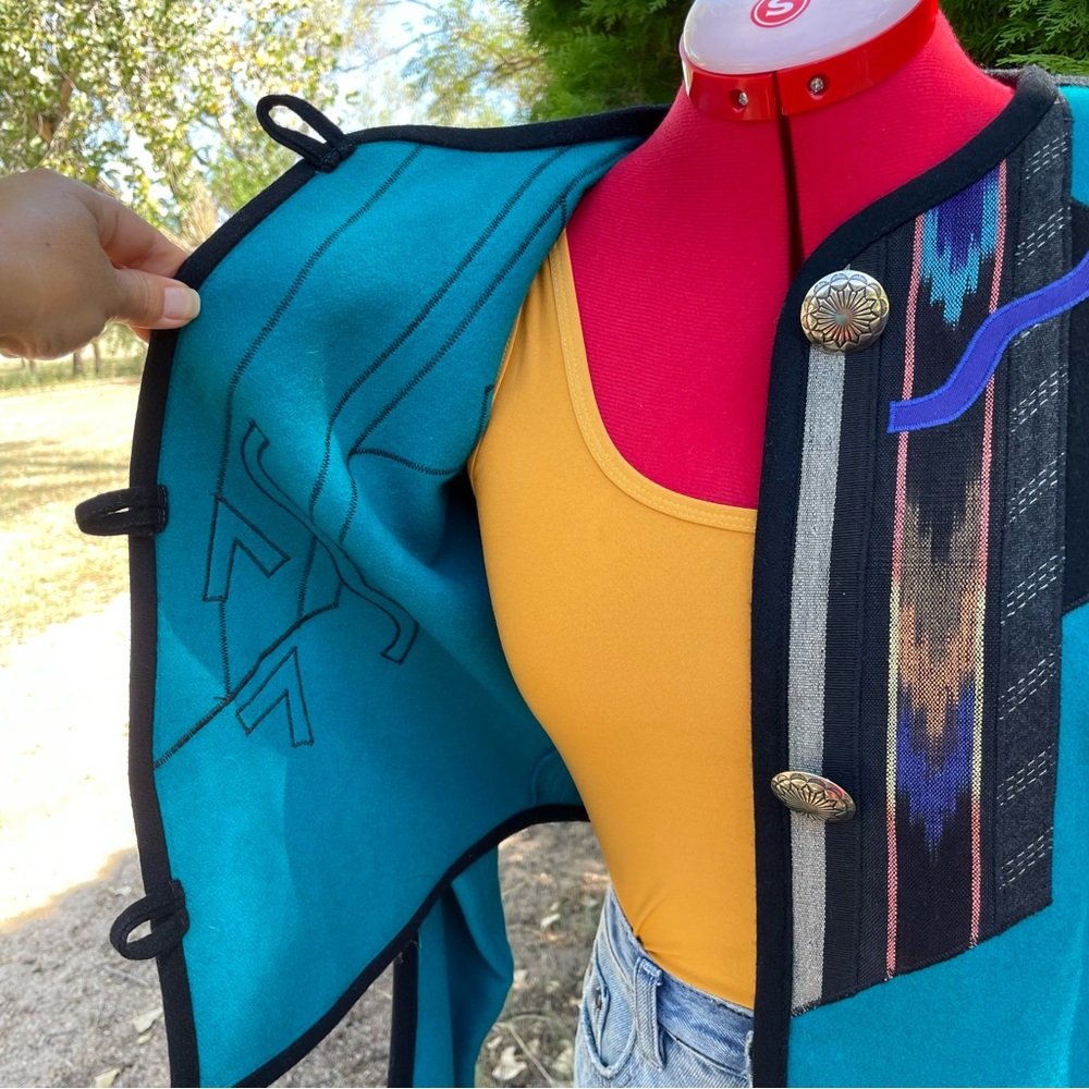 Vintage Southwestern Bolero Jacket - Picture 8 of 14